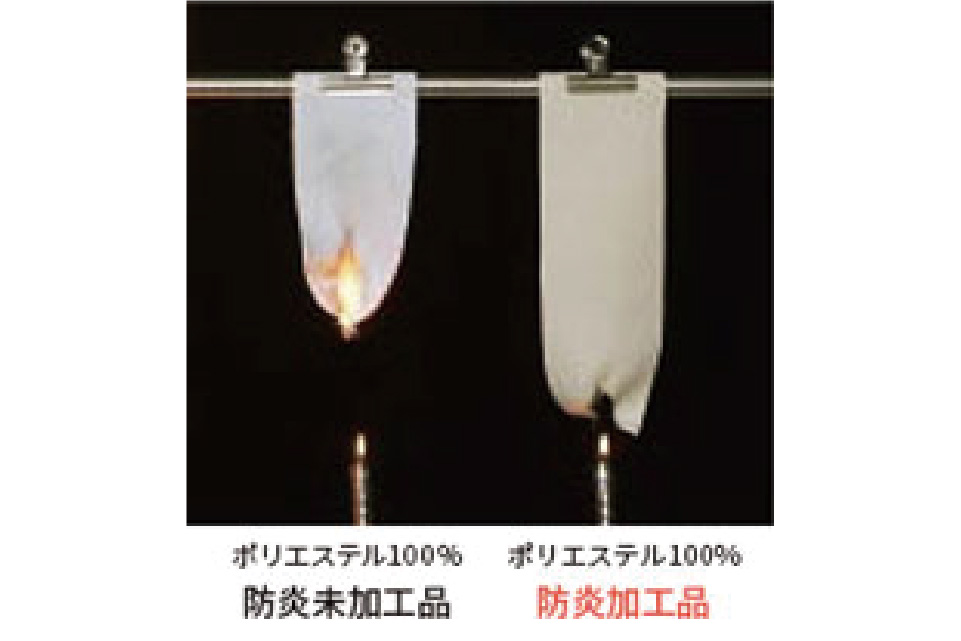 防災未加工品と防災加工品