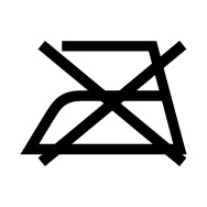 アイロン禁止