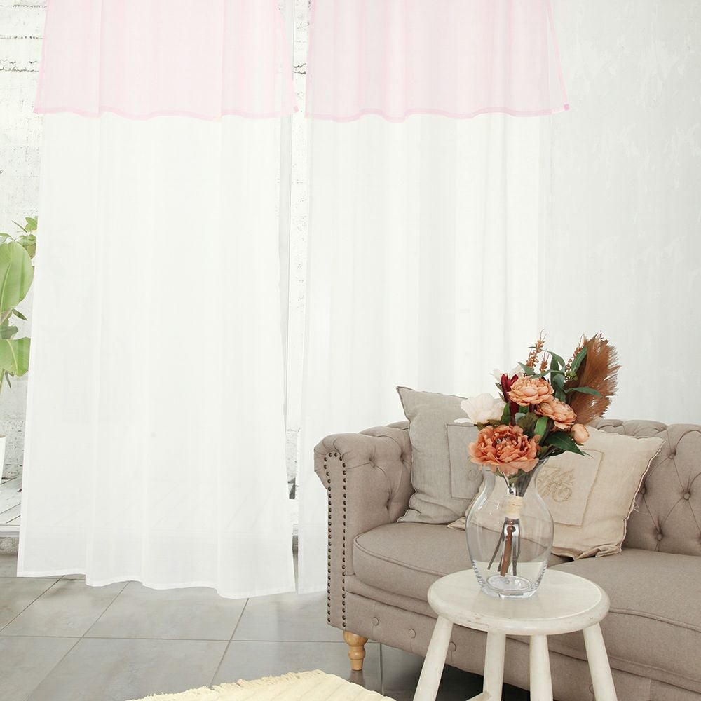 ダブルオーガンザパイピング】 オーガンジー パイピング レース